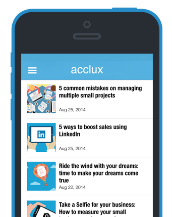 acclux daily on iphone